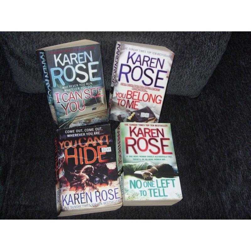 Karen Rose PaperBack Books