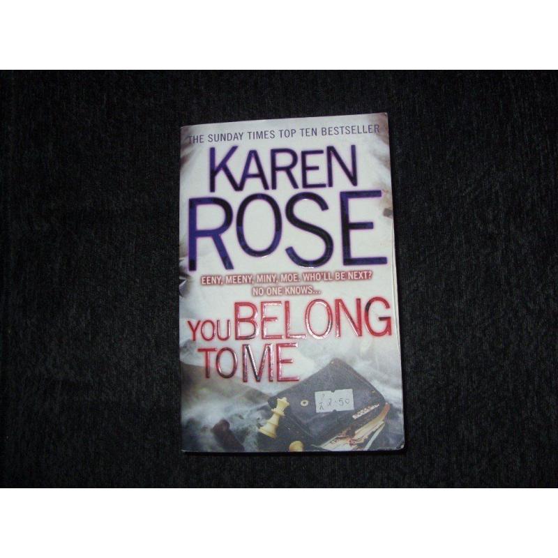 Karen Rose PaperBack Books
