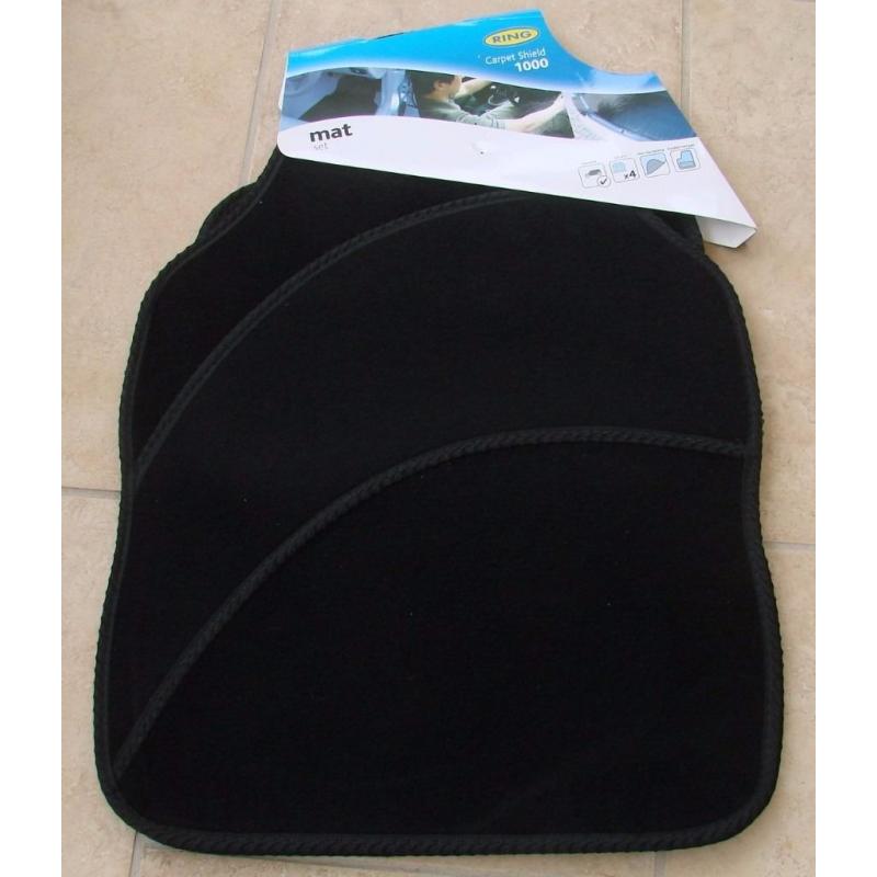 set of car mats front and rear universal new unused