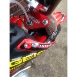 Crf50 with Honda 90 engine in