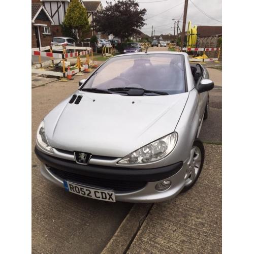 Peugeot 206 cc 1.6, 34 k, fsh
