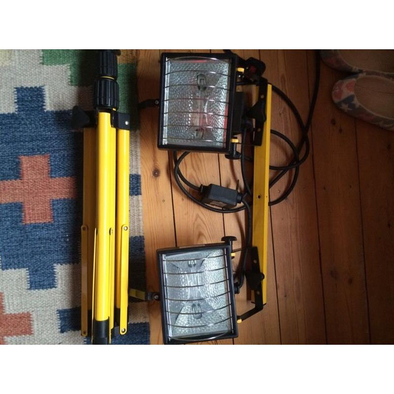 Plasterers Builders Lights