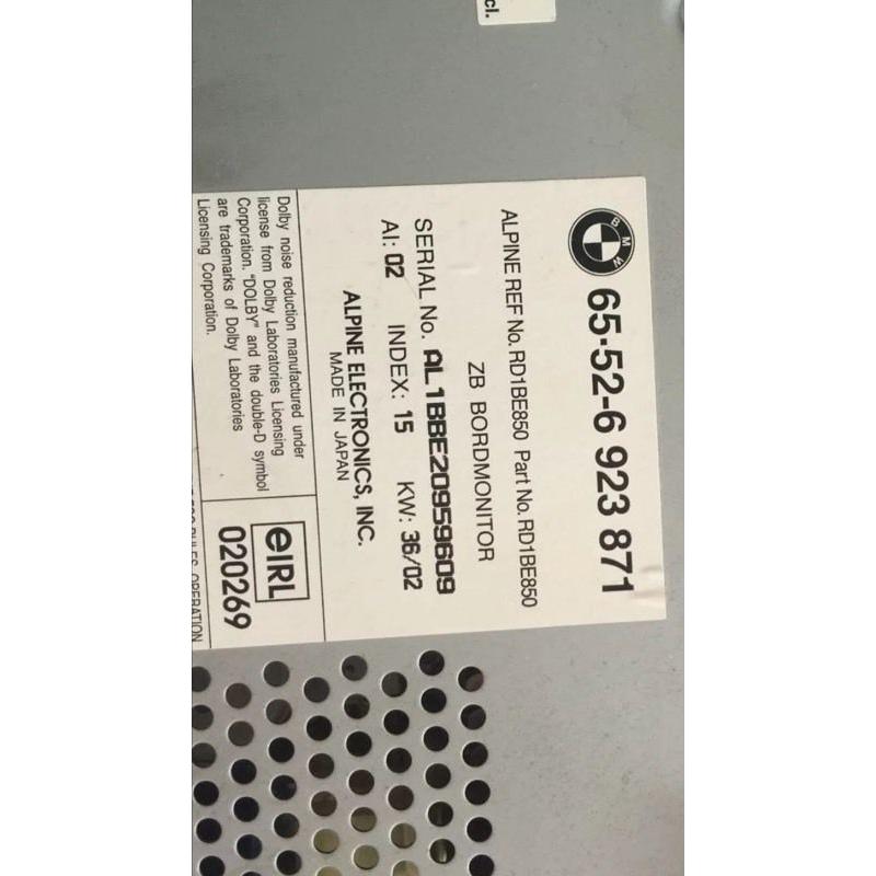 BMW m3 factory tv