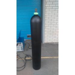 Size x (large) boc gas cylinder + oxy & acet hoses