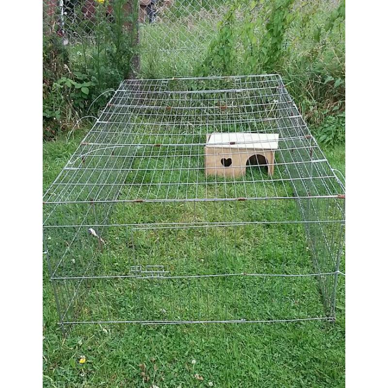 Big rabbit guinea pig run