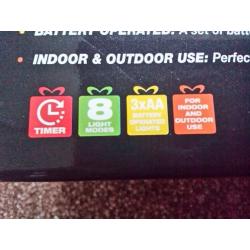 2 boxes Christmas lights. Inside or outside. New