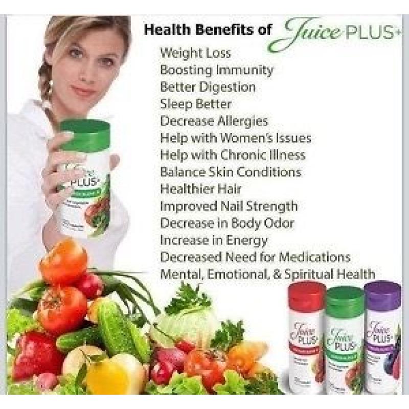 Juice plus from 68p a day