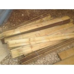 Feather edge fencing / wood job lot