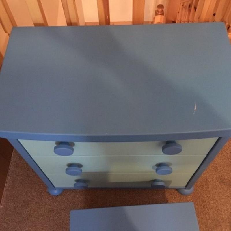 Boys Ikea drawer's and bedside table