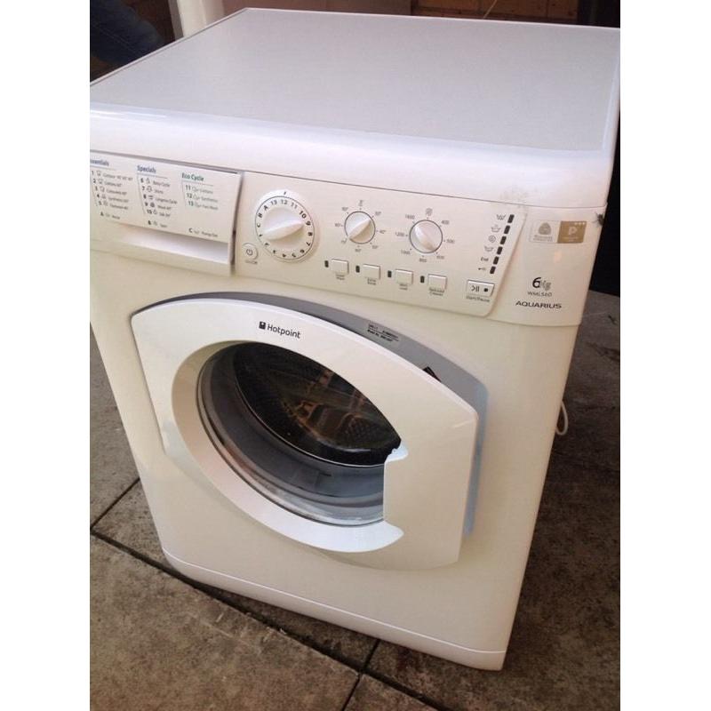Hotpoint Aquarius 6kg washing machine