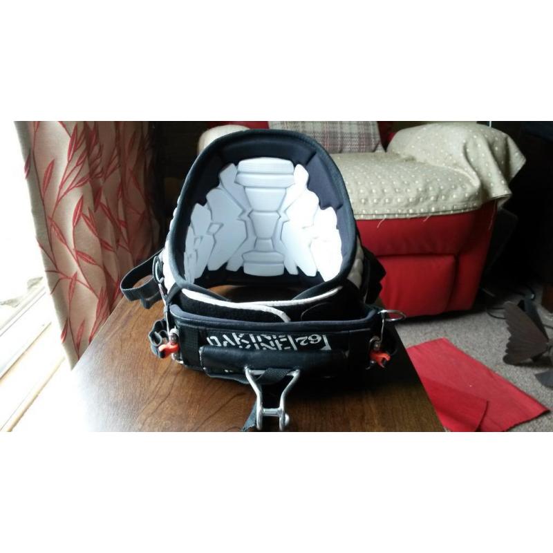 Kiteboarding harness, helmet and impact vest (size Small)