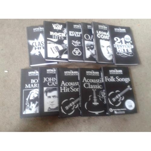Little Black Songbook Collection - 11 books included