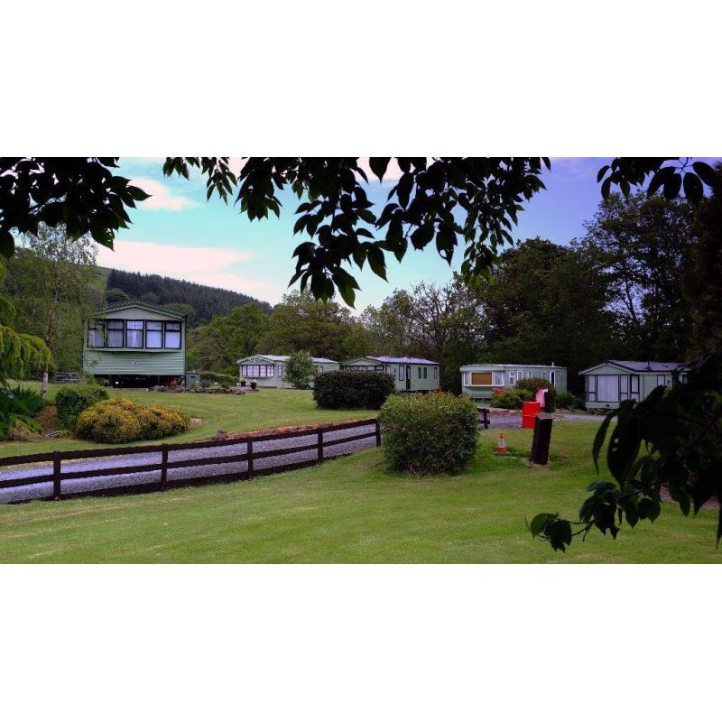 Atlas caravan for sale in the heart of Mid Wales. Ideally located for the coast or the countryside.