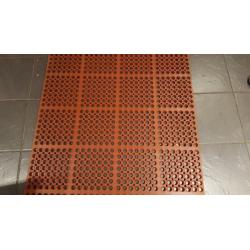Large Heavy Duty Industrial Rubber Bar/ Kitchen/Work Anti-Fatigue Mat 1.5m x 1m