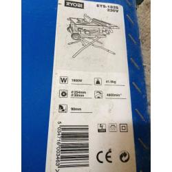RYOBI Electric Bench Saw BRAND NEW STILL IN BOX
