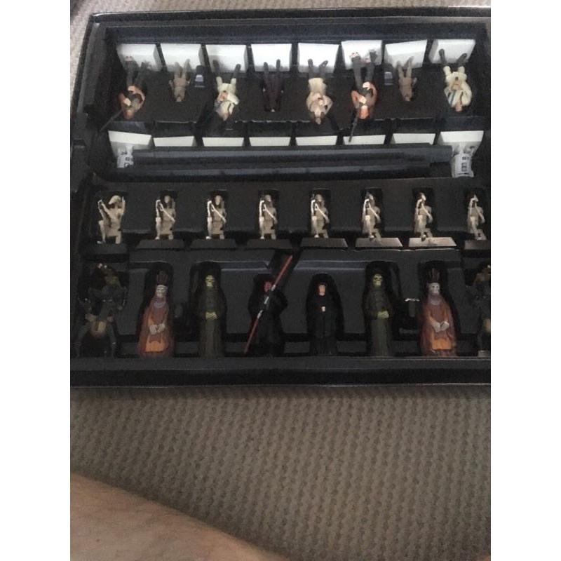 Starwars episode 1 chess set