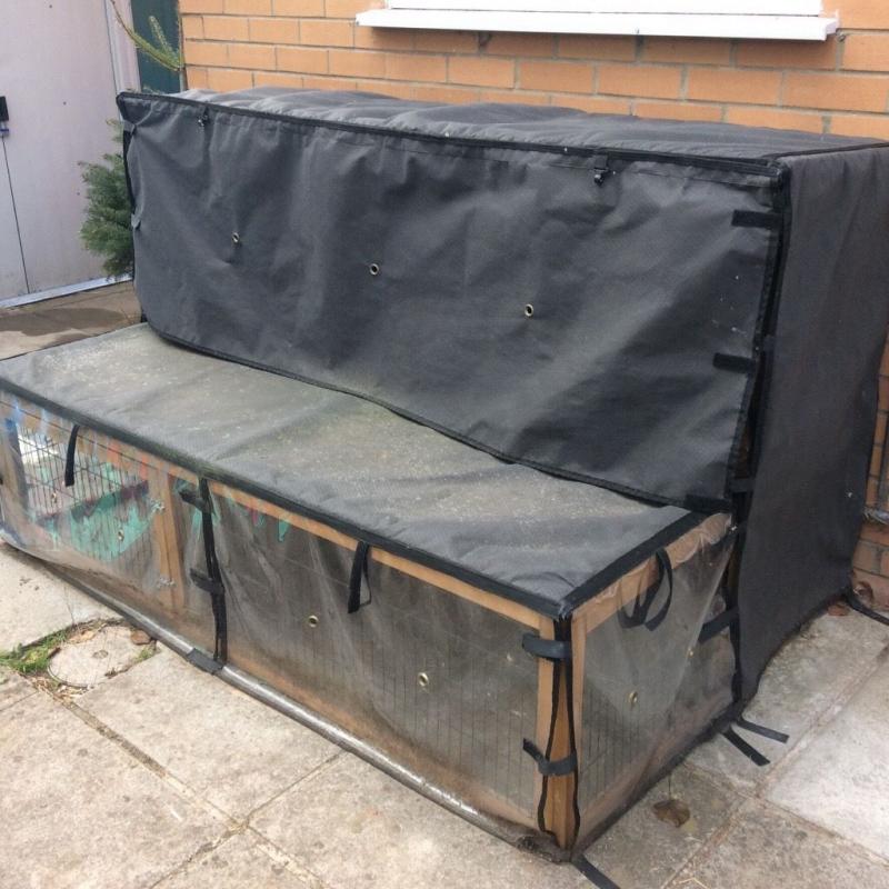 Rabbit hutch and under run