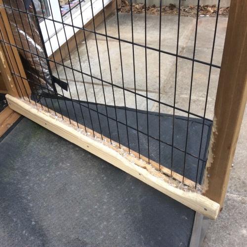 Rabbit hutch and under run