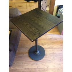Heavy bar tables