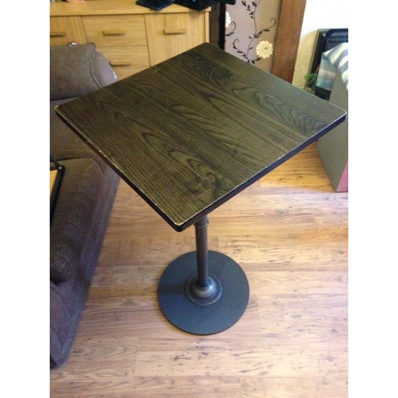 Heavy bar tables