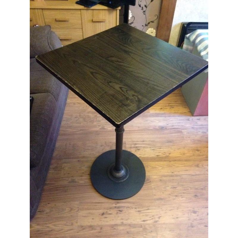Heavy bar tables