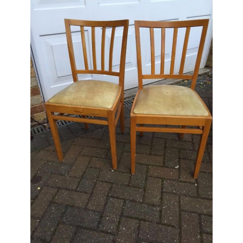 Two Kitchen chairs