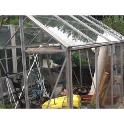 Greenhouse alaminum 8ft X 6ft for sale