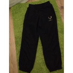 Boys Adidas Messi tracksuit bottoms