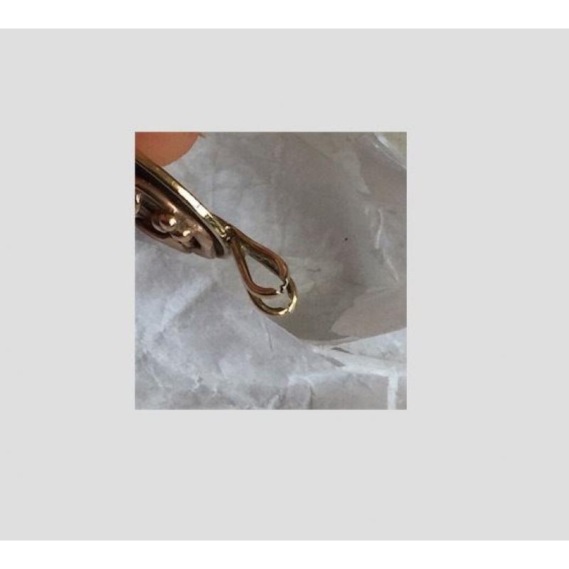 Art Deco Welsh Rose and Yellow Gold Pendant.