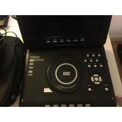 Meos portable TV and DVD player.