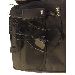 Meos portable TV and DVD player.