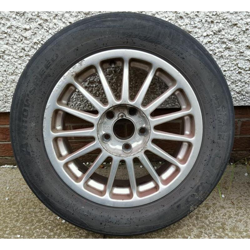 Vw Volkswagen Transporter T4 Caravelle Passat Golf Skoda Audi Bora Seat 5x112 Alloys and Tyres