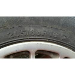 Vw Volkswagen Transporter T4 Caravelle Passat Golf Skoda Audi Bora Seat 5x112 Alloys and Tyres