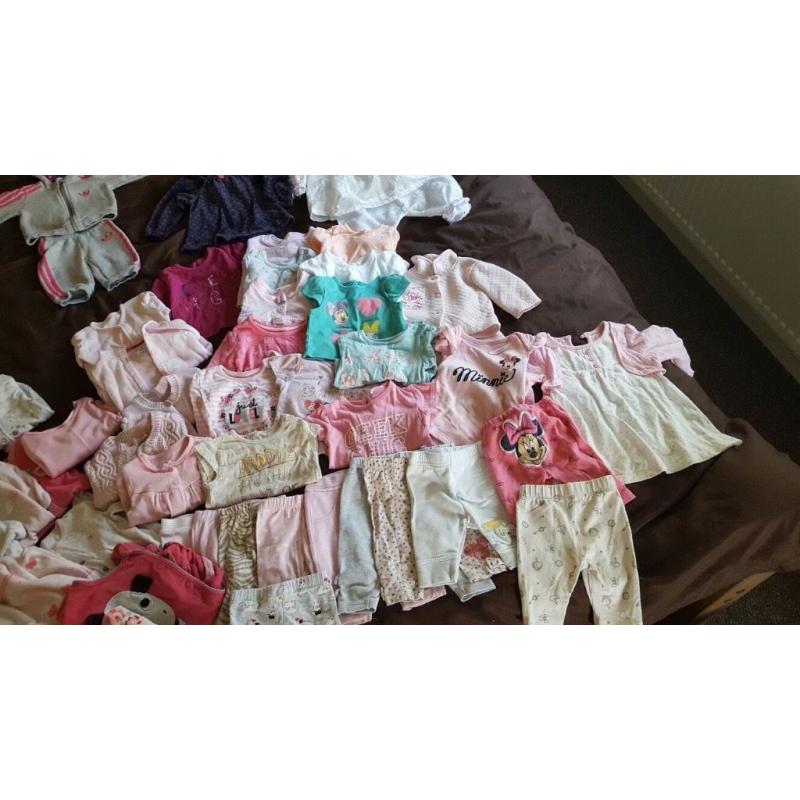 0-3 Months Baby Girl Clothes