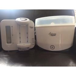 Tommee Tippee Closer to Nature Prep Machine & Electric Steam Sterliser