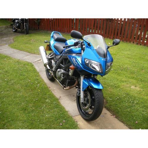 suzuki sv 650 2007 electric blue