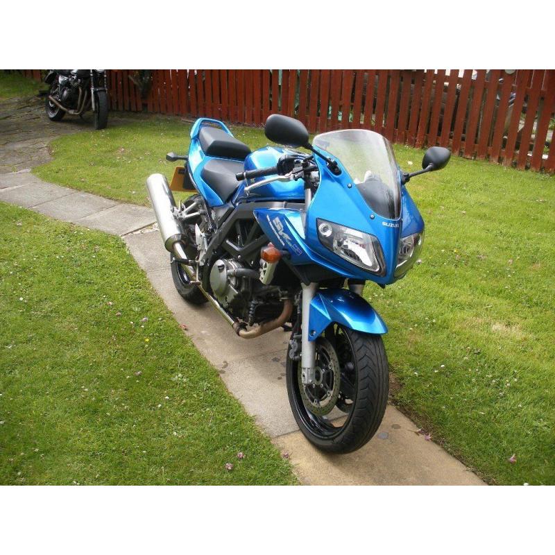 suzuki sv 650 2007 electric blue