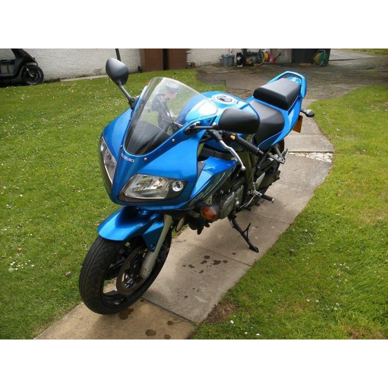 suzuki sv 650 2007 electric blue