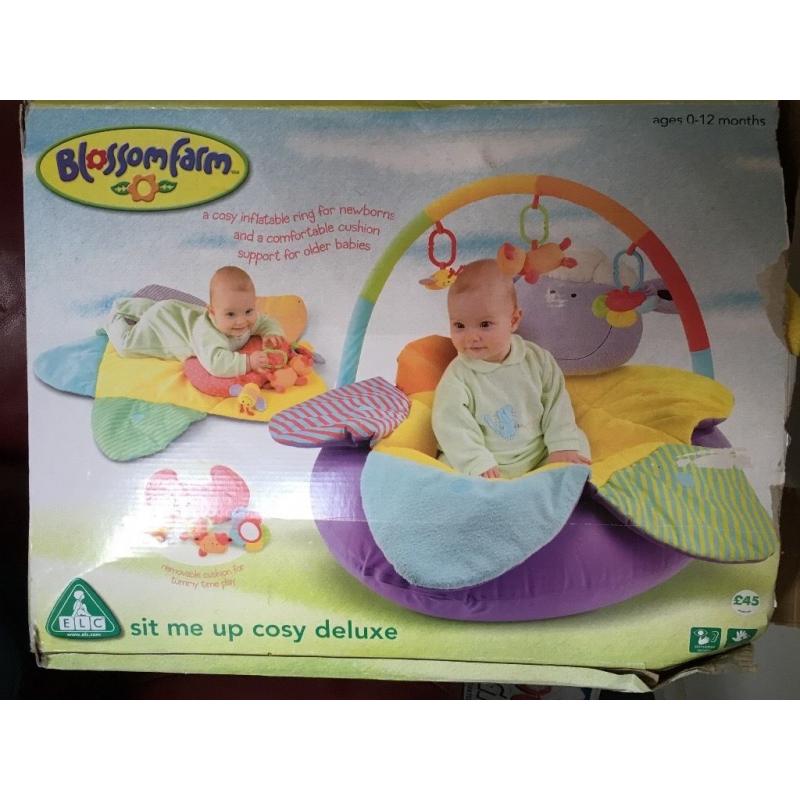 Baby play mat sit me up cosy deluxe