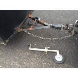 Box Trailer - Metal Frame - New Electrics - Fits Standard Garage