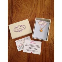 14ct Gold Honeybee Necklace