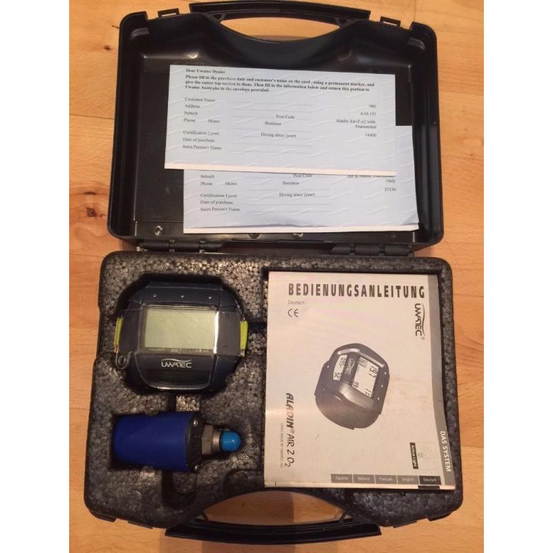 Uwatec Aladin Air 2-O2 - Air and Nitrox Dive Computer