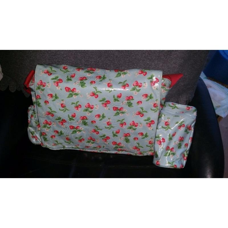 Cath Kidston strawberries changing bag