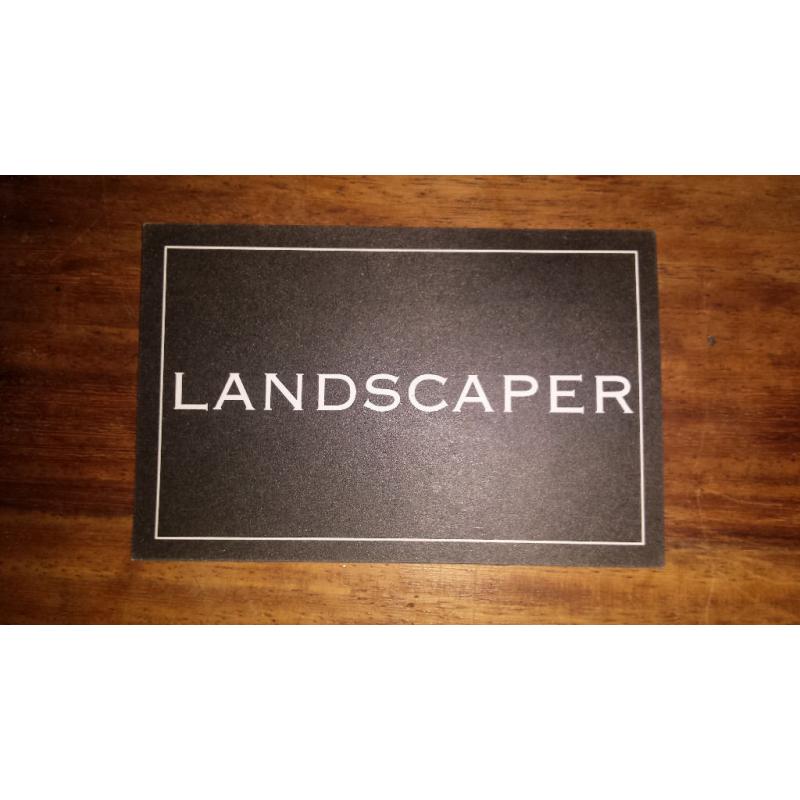 WEST DORSET & EAST DEVON LANDSCAPER