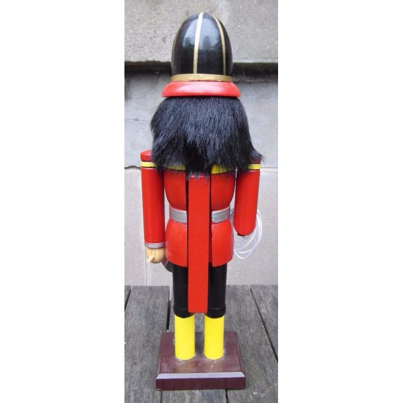 Wooden Fireman Nutcracker Figure