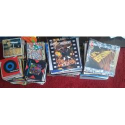 Job lot of vinyl 300 7inch 100 12inch