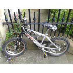 16" frame bicycle for kids