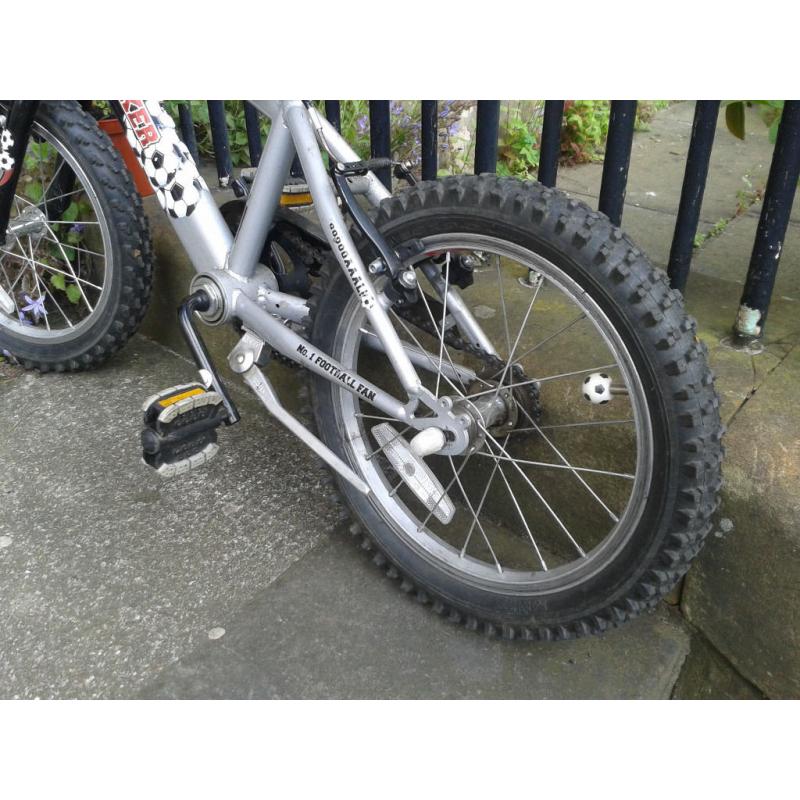 16" frame bicycle for kids