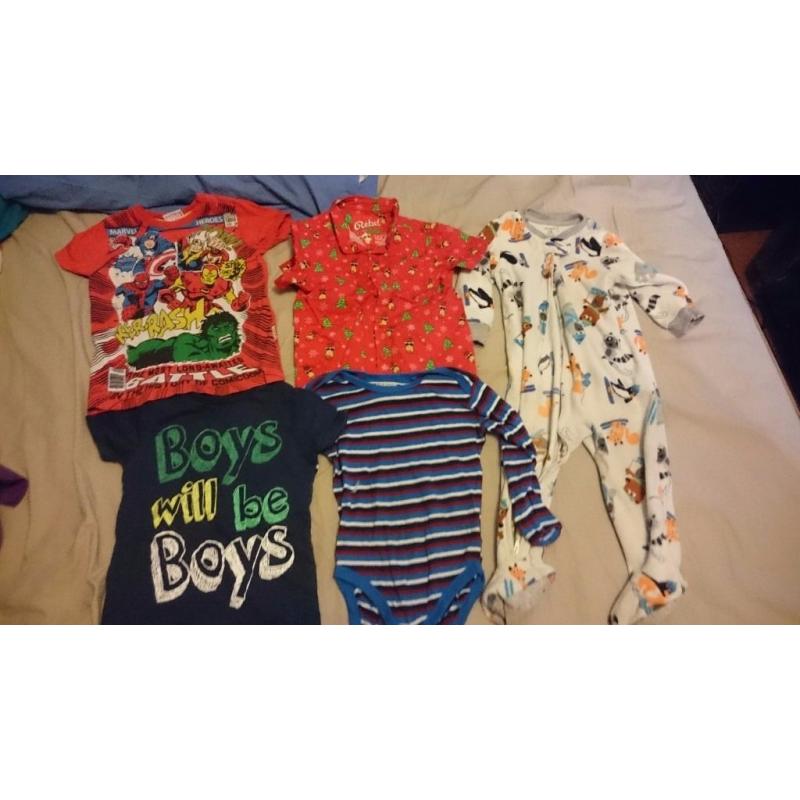 18 - 24 month boys bundle 17 items