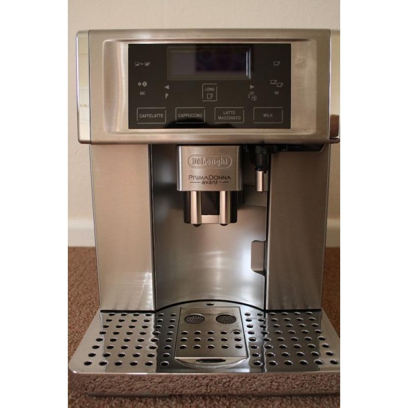 De'Longhi Prima Donna Avant ESAM6700 15 Bar Bean to Cup Espresso + Cappuccino Machine - Boxed